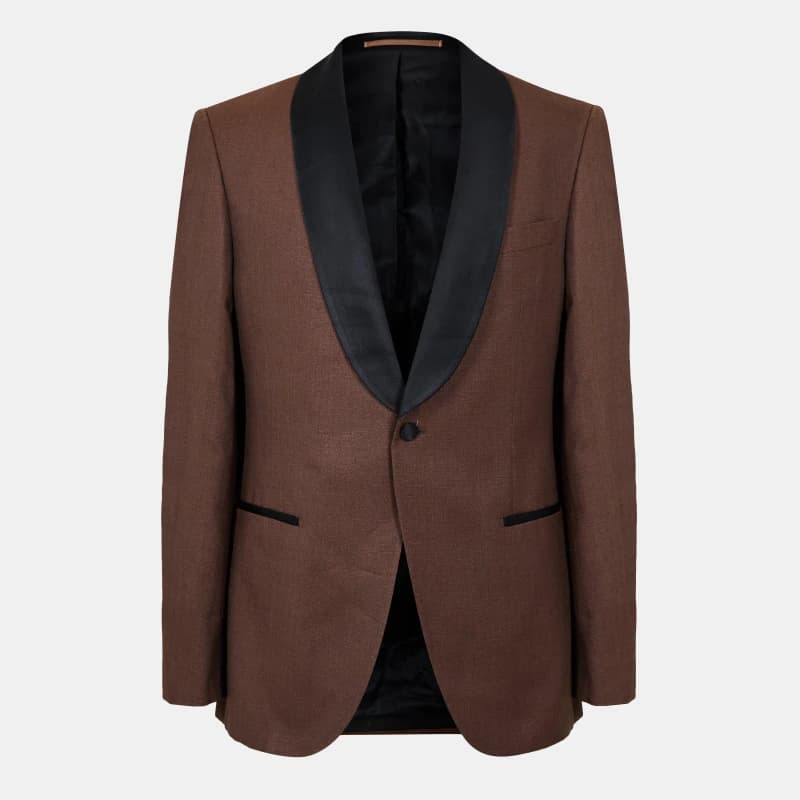 Image of Boss Mens Harvers Tuxedo Suit Beige male 38 (48)