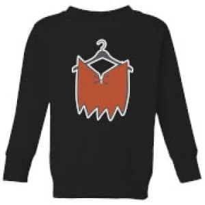 Image of The Flintstones Barney Shirt Kids Sweatshirt - Black - 9-10 Years