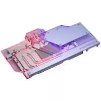 Image of Phanteks Glacier G40 4090 MSI Graphics Card Water Block with Back Plate - Chrome
