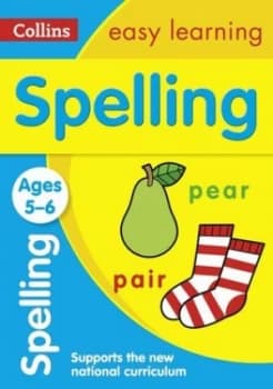 Image of Spelling. Ages 5-6 by Collins Easy Learning Book
