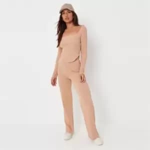 Image of Missguided WIDE LEG - Neutral