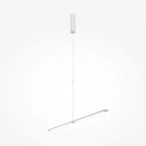 Image of Maytoni Supersymmetry Modern Integrated LED Pendant Ceiling Light White 4000K
