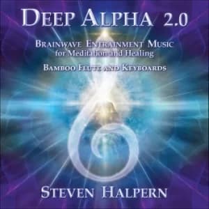 Image of Deep Alpha 20 Brainwave Entrainment Music for Meditation and Healing by Steven Halpern CD Album