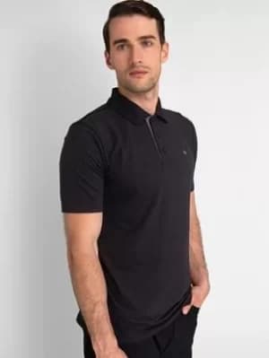 Image of Calvin Klein Golf Newport Polo, Black, Size S, Men