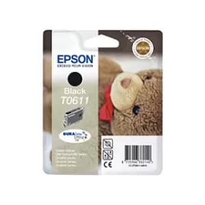 Image of Epson Teddybear T0611 Black Ink Cartridge