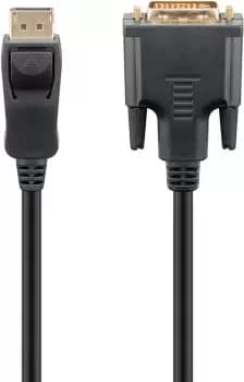 Image of Goobay DisplayPort/DVI-D Adapter Cable 1.2, gold-plated, 1 m