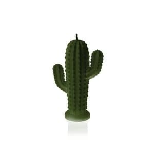 Image of Dark Green Small Cactus Candle