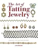 Image of art of tatting jewelry exquisite lace and bead designs