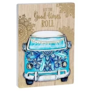 Image of Kombi Oblong Plaque Good Times
