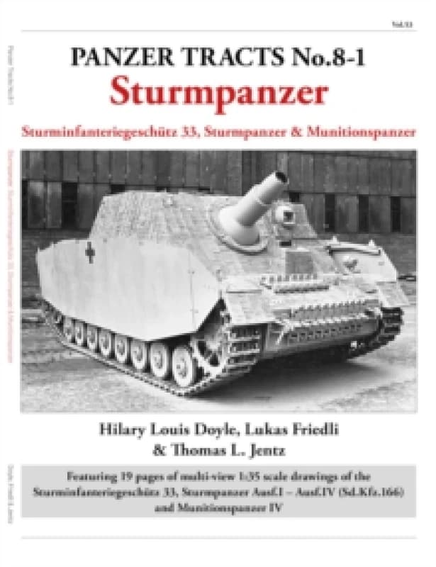 Image of Panzer Tracts No. 8-1: Sturmpanzer Paperback / softback