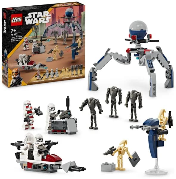 Image of LEGO Star Wars Clone Trooper & Battle Droid Pack 75372