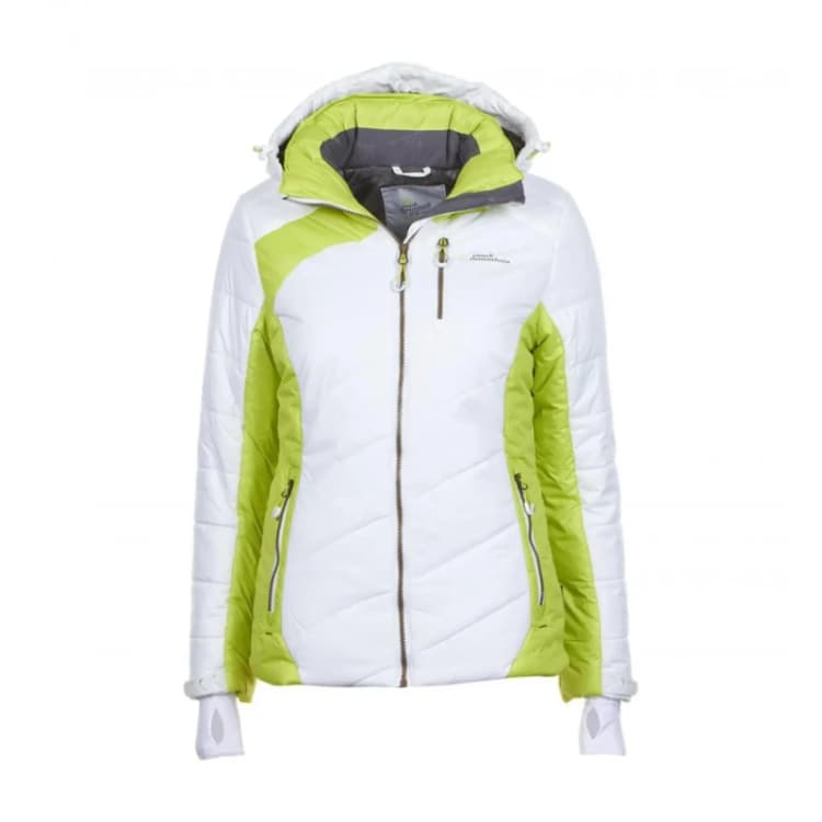 Image of Peak Mountain Womens ski jacket Peak Mountain Acilorg Blanc Female XL