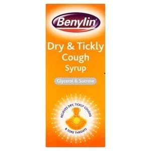 Image of Benylin Adult Non Drowsy Dry & Tickly Cough Syrup 150ml