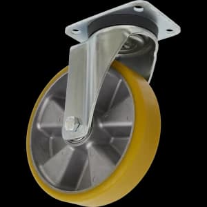 Image of Sealey Swivel Plate Castor Polyurethane 200mm
