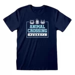 Image of Animal Crossing T-Shirt Box Icons Size M