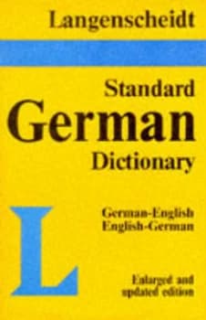 Image of Langenscheidt Standard German Dictionary Hardback