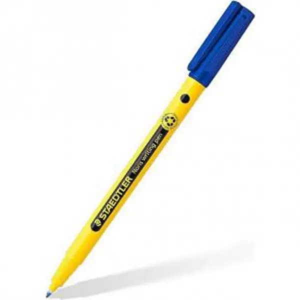 Image of Staedtler Noris Handwriting Pen 0.6mm Line Blue Pack 10 - 307-3 EXR27201SR