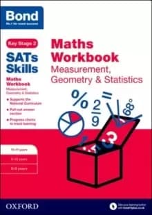 Image of Bond SATs Skills: Maths Workbook: Measurement, Geometry & Statistics 10-11 Years