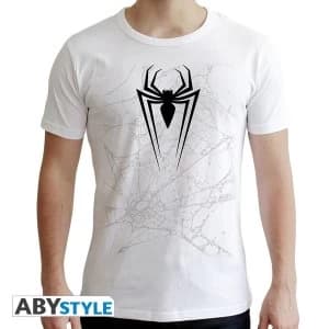 Image of Marvel - Spider-Man Web Mens Xx-Large T-Shirt - White