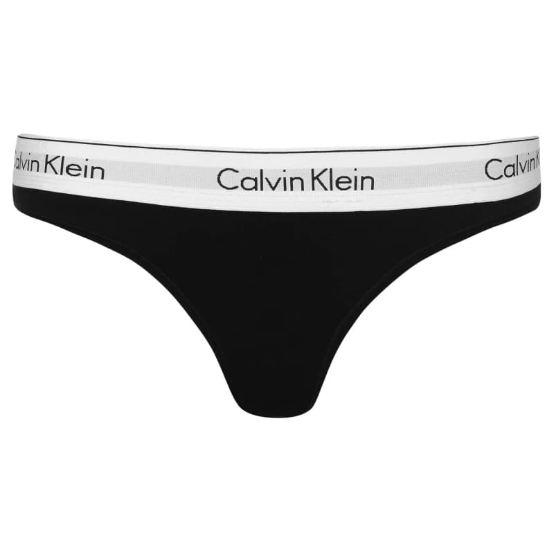 Image of Calvin Klein Modern Thong Black female 10 (S)