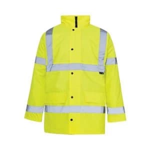 Image of BSeen High Visibility Constructor Jacket Large Saturn Yellow