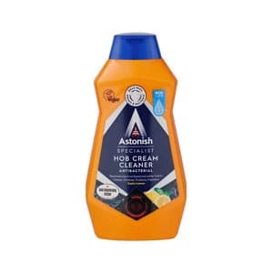 Image of Astonish Zesty lemon Anti-bacterial Hob Kitchen Household cleaner 500ml 550g