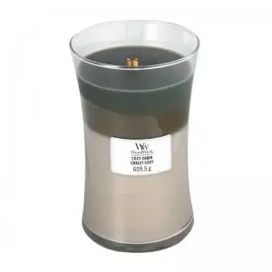 Image of WoodWick Trilogy Cozy Cabin Large Jar Candle 609.5g