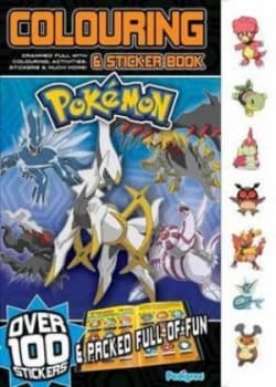 Image of Pokemon Colouring and Sticker Book