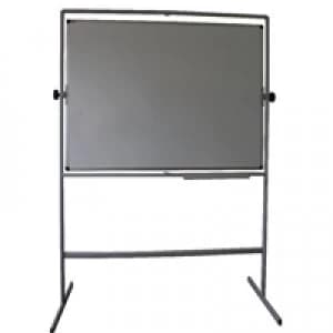 Image of Bi-Office Grey Revolver Board Stand 1200x900mm RV0202020202