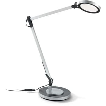 Image of Ideal Lux Futura - LED 1 Light Table Light Aluminium