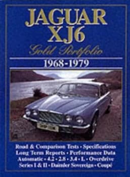Image of Jaguar Xj6 Gold Portfolio 1968-79 by R. M Clarke Paperback