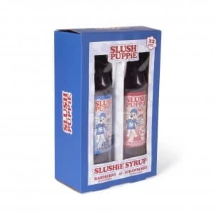 Image of Slush Puppie Syrup Pack of 2 - Strawberry and Raspberry