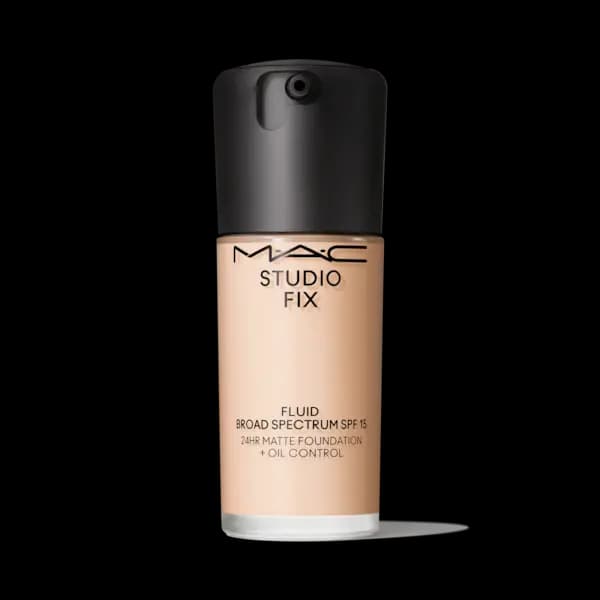 Image of MAC Studio Fix Fluid SPF 15 Foundation - NC10 - Soft-Matte Finish - 24hr Medium-To-Full Coverage - 30ml - MAC Cosmetics