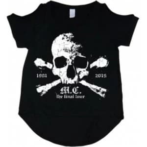 Image of Motley Crue Orbit Ladies Black Cutout TSt: Small