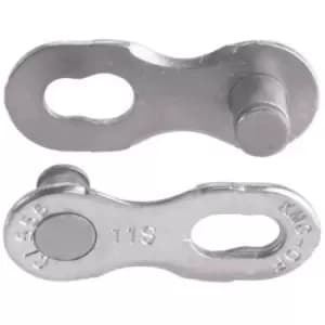 Image of KMC Missing Link EPT Nonreusable 11 Speed 2 Pack - Silver
