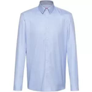 Image of Hugo Vidal Shirt Mens - Blue