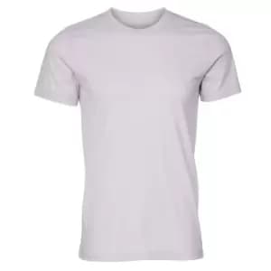 Image of Canvas Unisex Jersey Crew Neck T-Shirt / Mens Short Sleeve T-Shirt (S) (Lavender Dust)