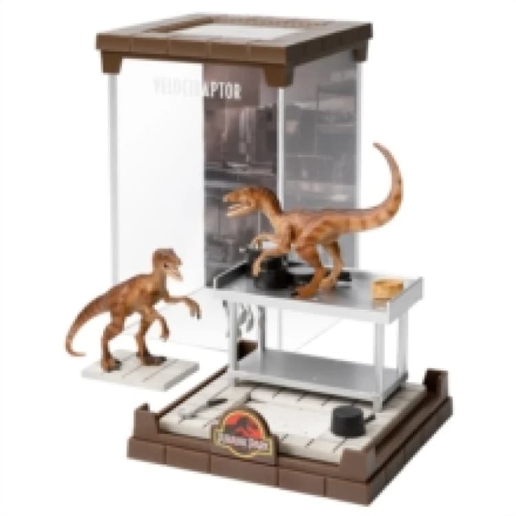 Image of Jurassic Park Velociraptor Diorama