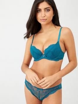 Image of Gossard Superboost Lace Padded Plunge Bra