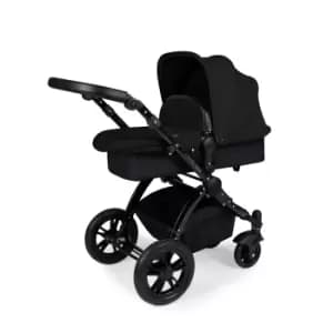 Image of Ickle Bubba Stomp V3 2 In 1 Carrycot & Pushchair - Black / Black / Black