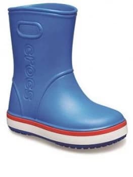 Image of Crocs Boys Crocband Rainboot - Cobalt Size 11 Younger