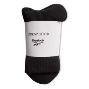 Image of Reebok Crew Socks 3P 99 - Black