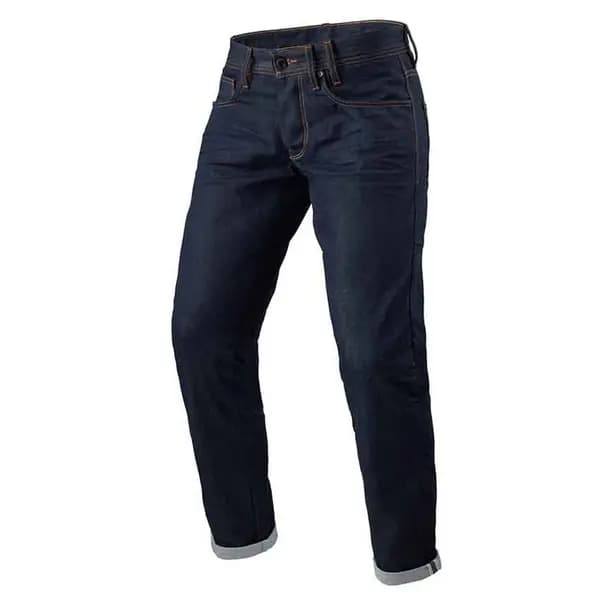 Image of REV'IT! Jeans Lewis Selvedge TF Dark Blue L36 Motorcycle Pants Size L36/W30