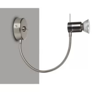 Image of Linea Verdace Penna Reading Light Matt Nickel