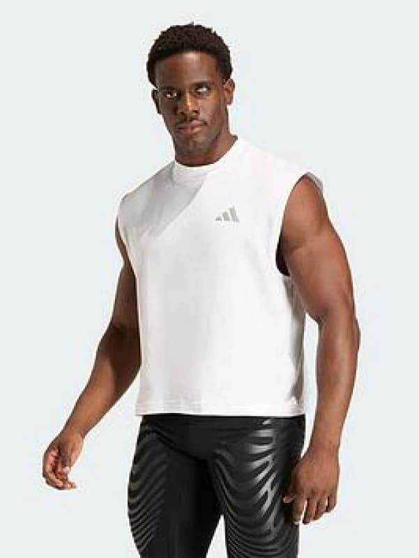 Image of Tank top adidas Adi365 Cheering Blanc Unisex 2XL