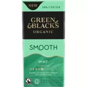 Image of GB Organic Smooth Dark Mint Chocolate Bar