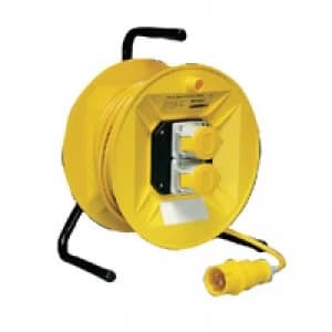 Image of Slingsby Extension Cable 25 Metre 16Amp 110V 2-Socket 1.5mm 349794