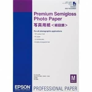 Image of Epson Prem Semigloss Photo Pap A2 X25 Sheets 329mm EPS042093