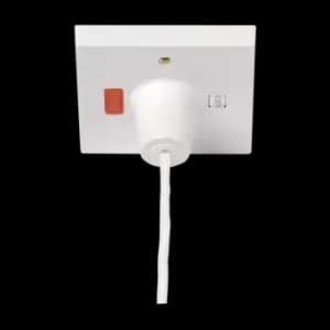 Image of Click Scolmore Essentials 50A Double Pole Pull Switch With On/Off & Neon - PRW211