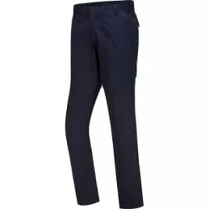 Image of Portwest Stretch Slim Combat Trousers Dark Navy 30" 29"